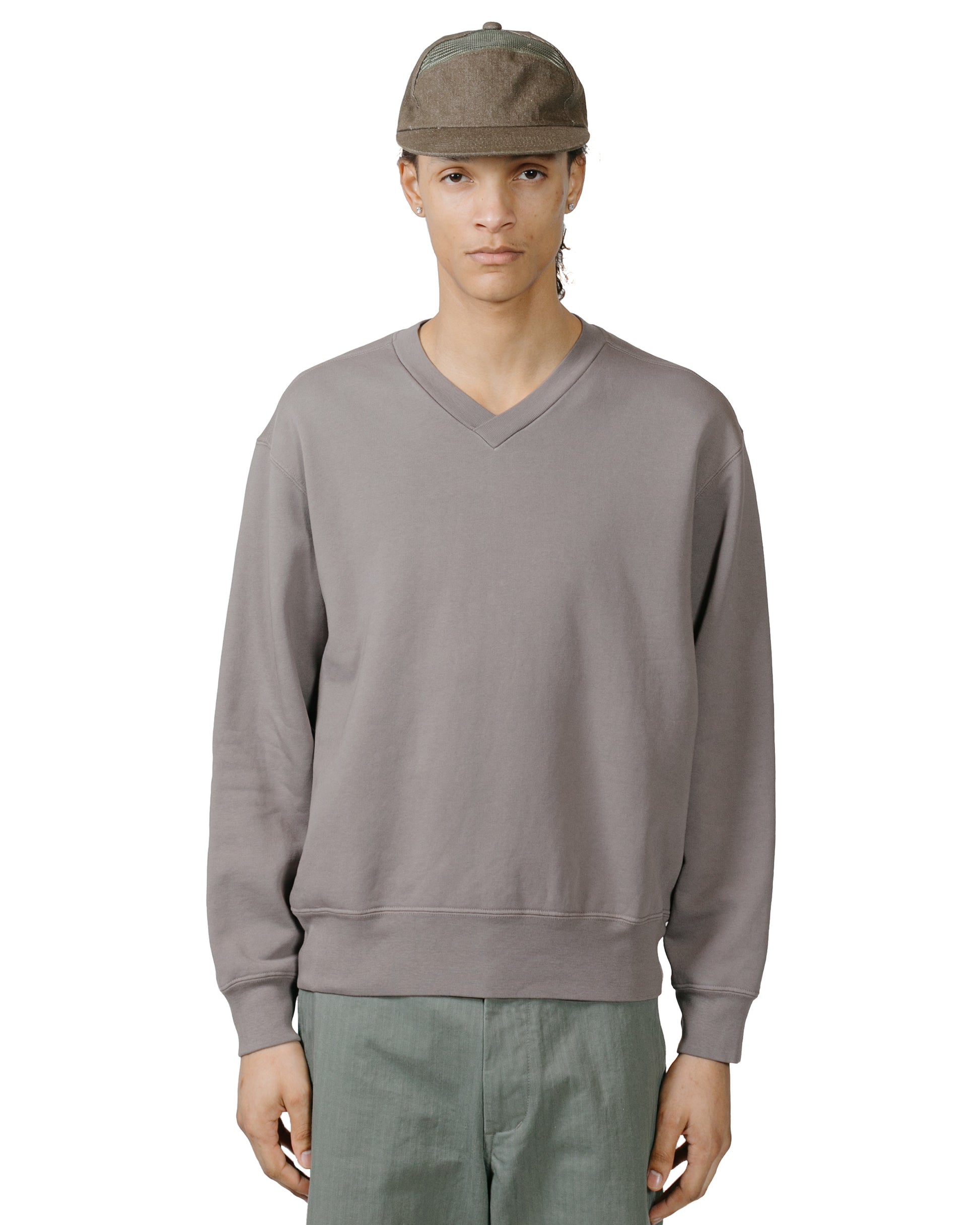 lost & found Lady White Co. Lady White Co. Varsity Sweatshirt Dust Grey