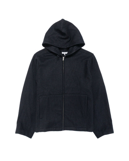 lost & found Lady White Co. Lady White Co. Wool Zip Hoodie Black