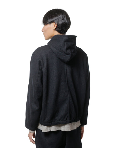 lost & found Lady White Co. Lady White Co. Wool Zip Hoodie Black