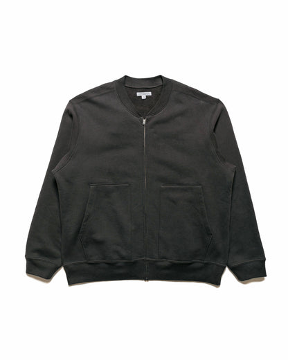 lost & found Lady White Co. Lady White Co. Zip Crew Neck Tire Black