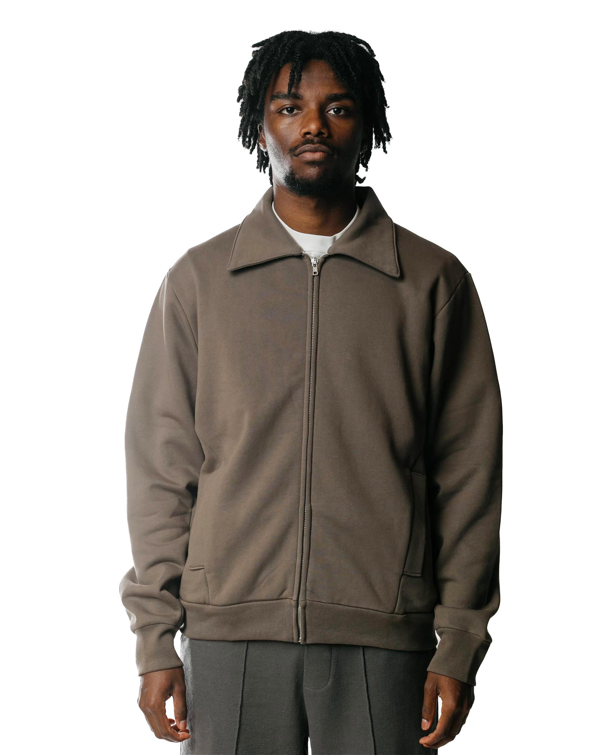 lost & found Lady White Co. Lady White Co. Zip Sweat Jacket Deep Cement