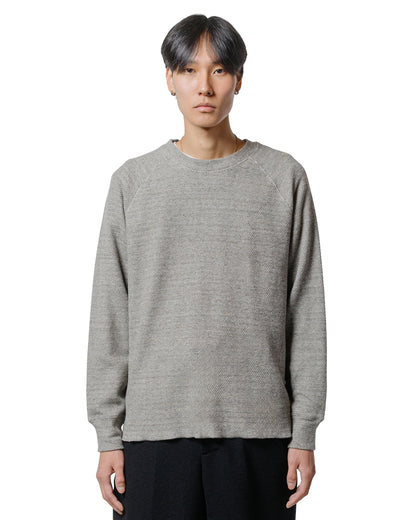 lost & found Lady White Co. Lady White Co. Raglan Thermal Grey Melange