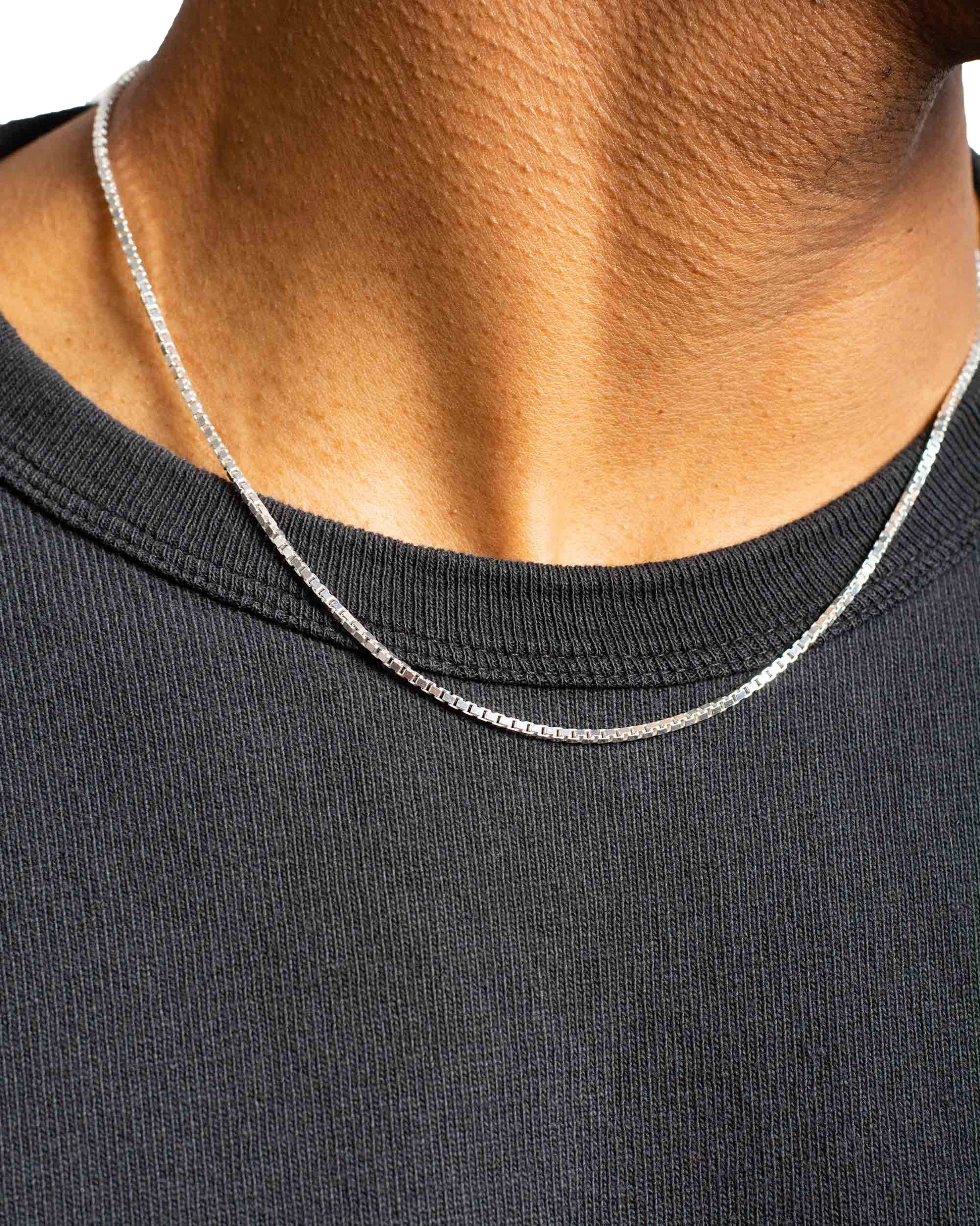 lost & found Lost & Found Lost & Found Box Link Necklace 20"