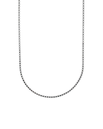Lost & Found Box Link Necklace 20"