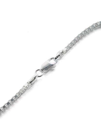 Lost & Found Box Link Necklace 22"