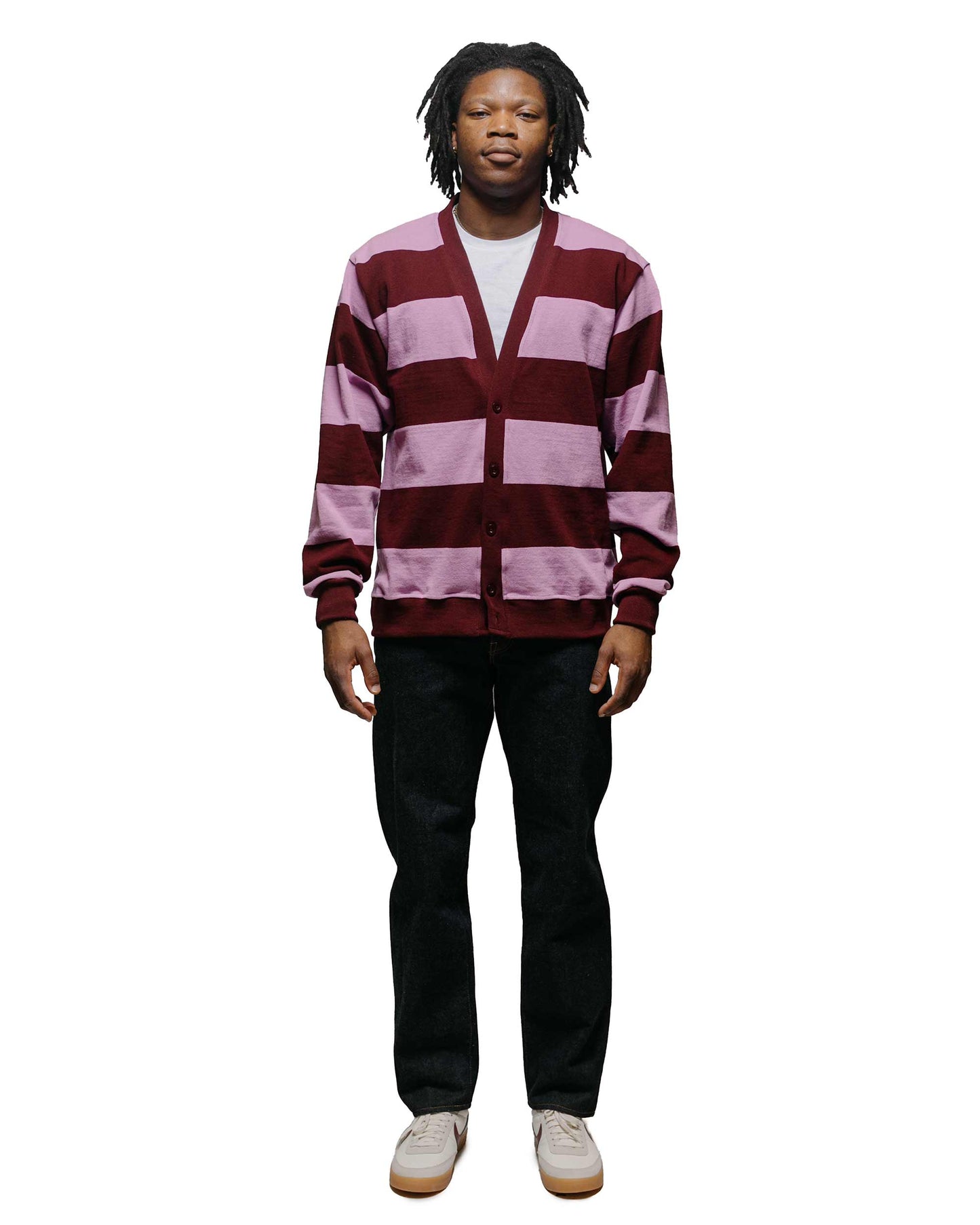 lost & found Lost & Found Lost & Found Classic Cardigan Harvard/Lavender