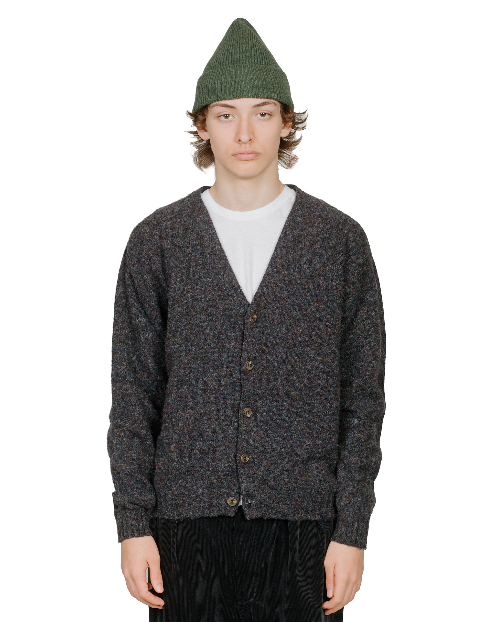 lost & found Lost & Found Lost & Found Shaggy Cardigan Smoulder