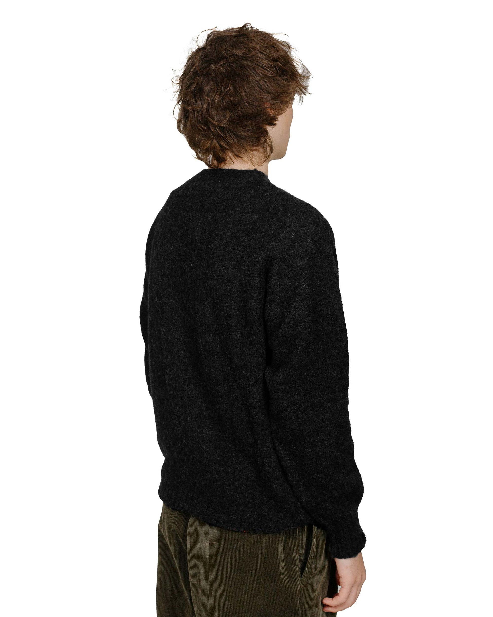 lost & found Lost & Found Lost & Found Shaggy Sweater Black