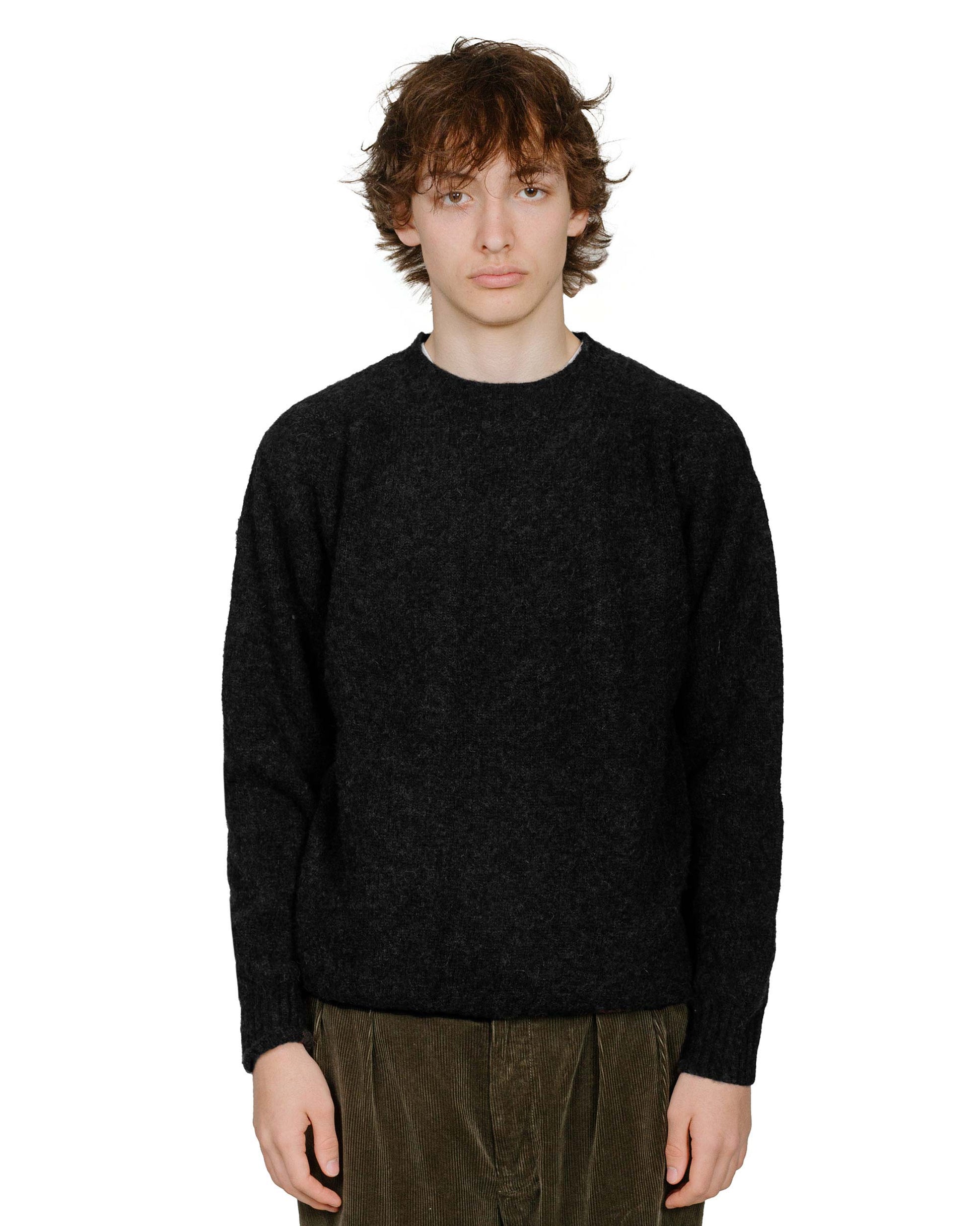 lost & found Lost & Found Lost & Found Shaggy Sweater Black