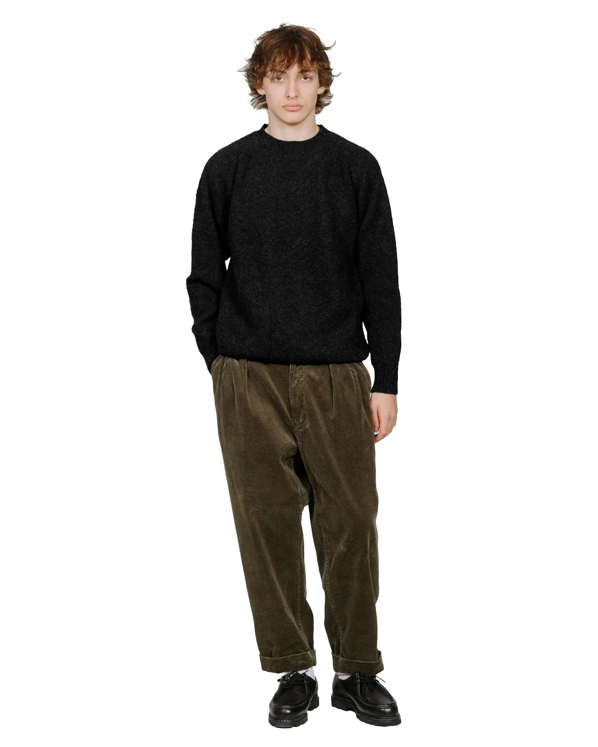 lost & found Lost & Found Lost & Found Shaggy Sweater Black
