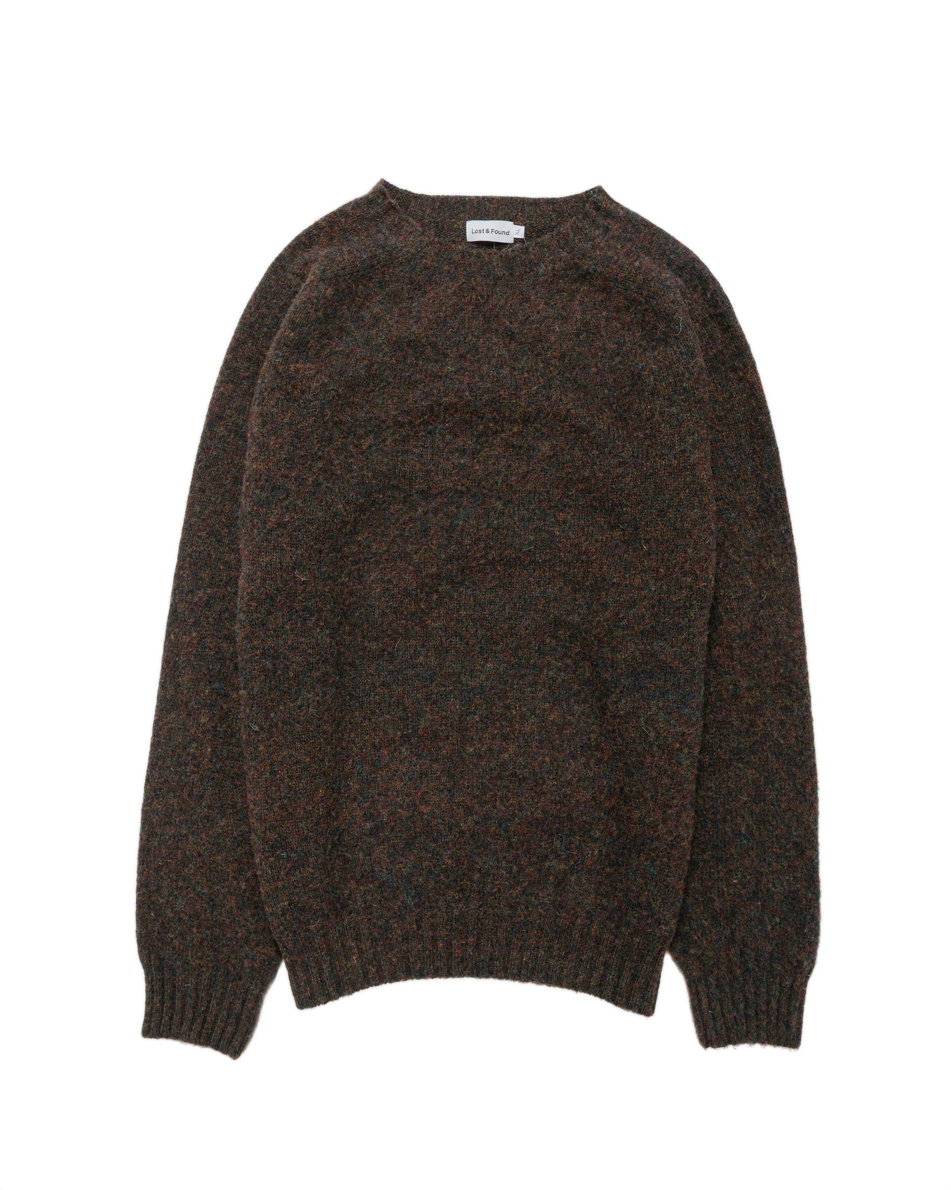lost & found Lost & Found Lost & Found Shaggy Sweater Carob