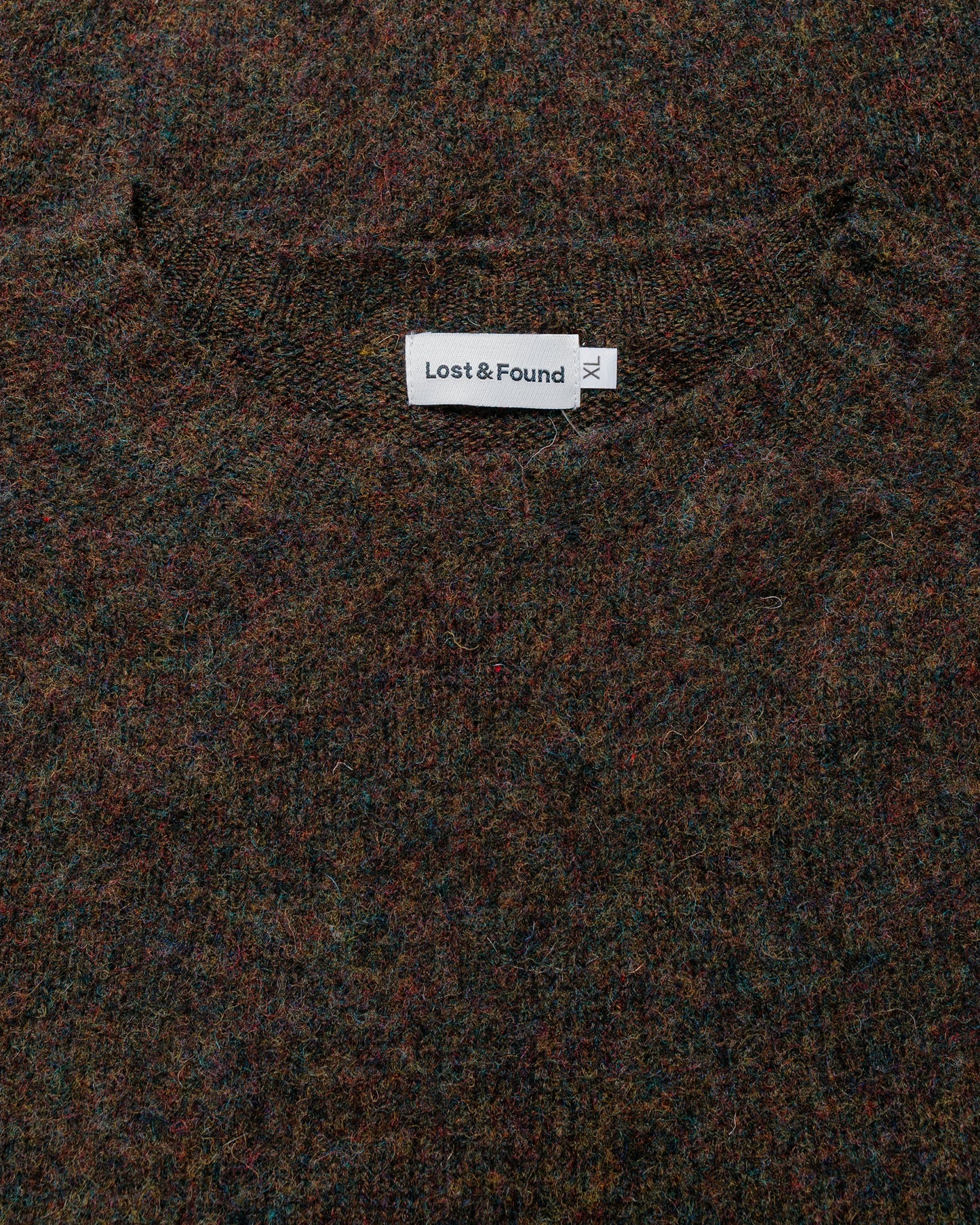 lost & found Lost & Found Lost & Found Shaggy Sweater Carob