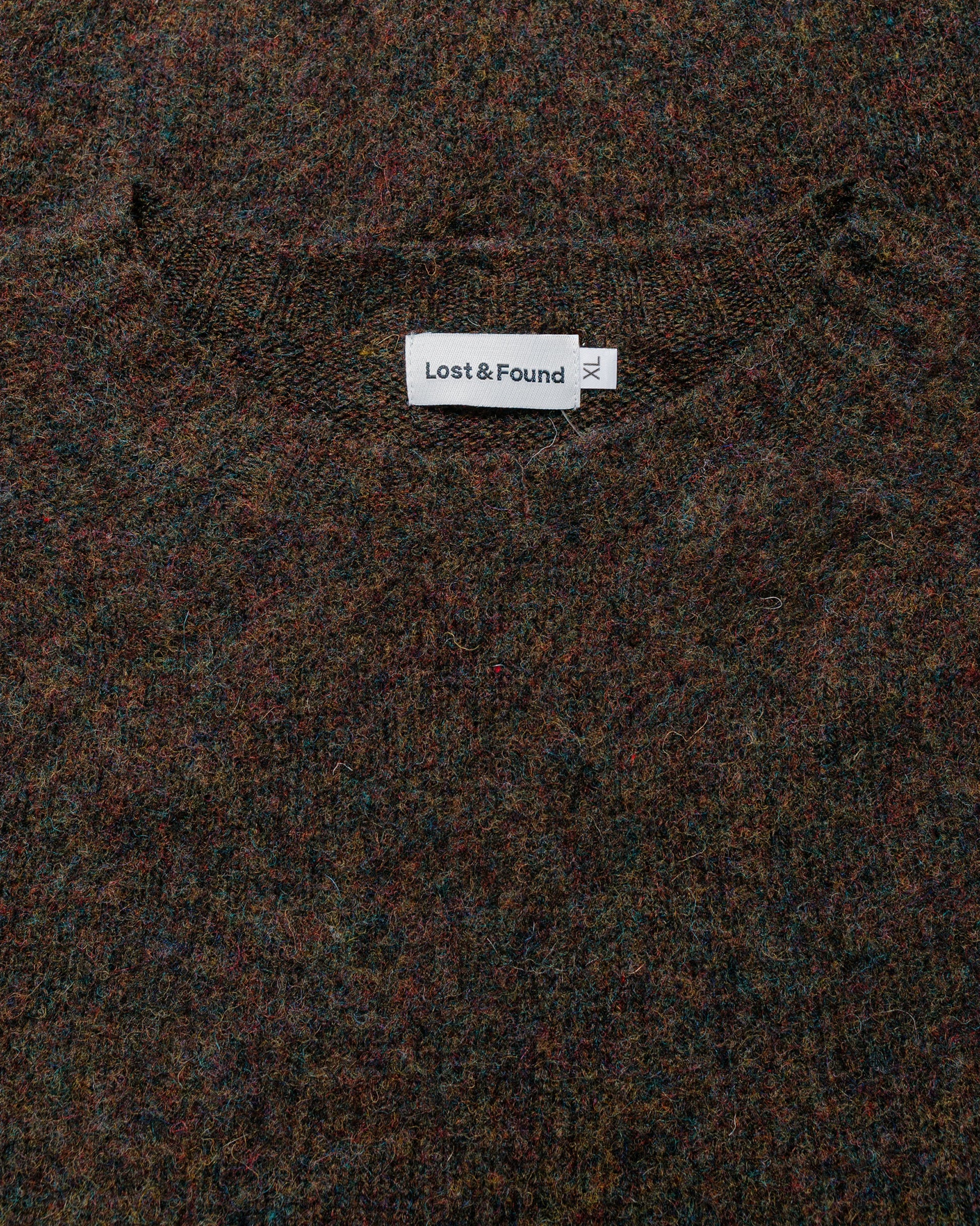 lost & found Lost & Found Lost & Found Shaggy Sweater Carob