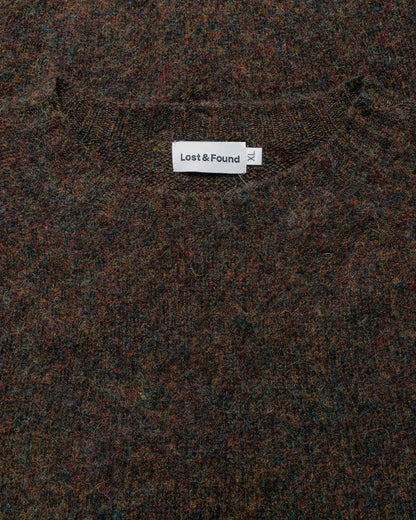 lost & found Lost & Found Lost & Found Shaggy Sweater Carob