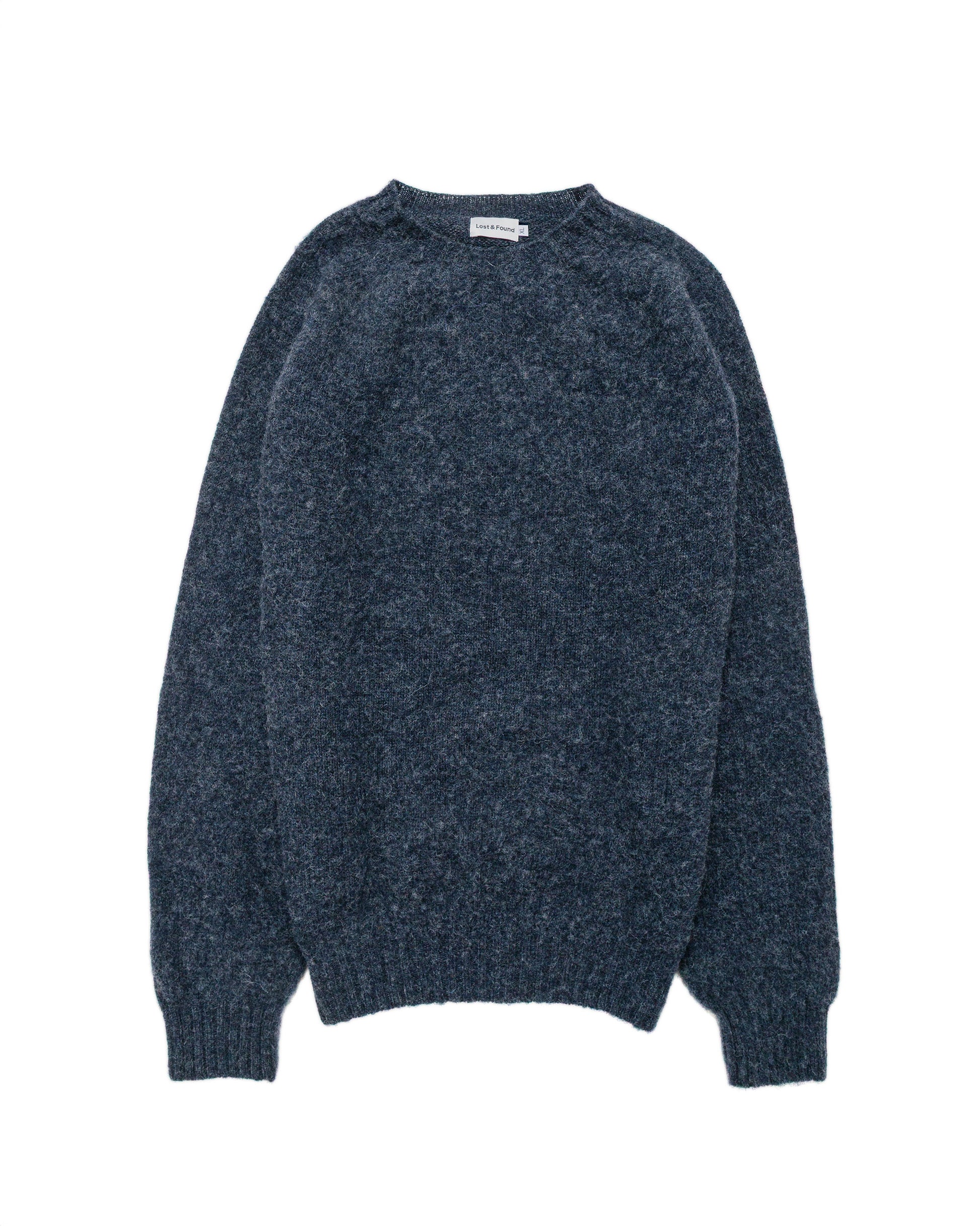 lost & found Lost & Found Lost & Found Shaggy Sweater Charcoal