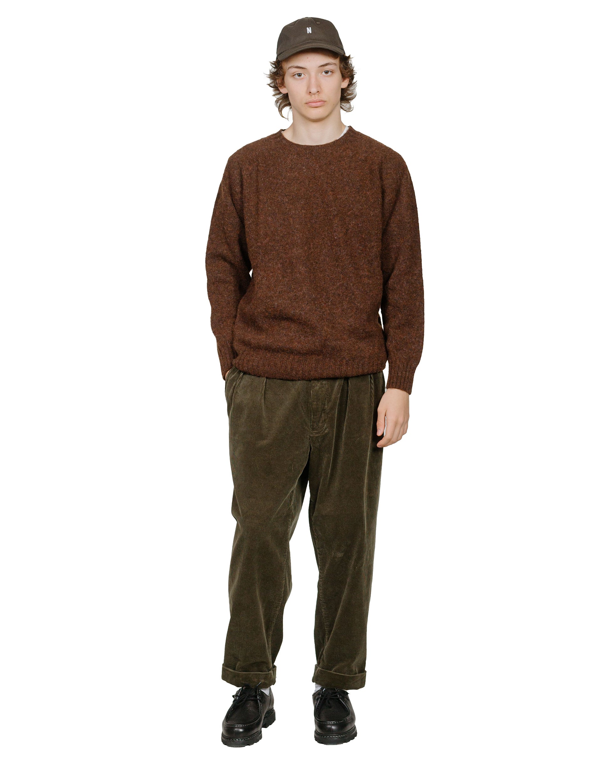 lost & found Lost & Found Lost & Found Shaggy Sweater Coffee