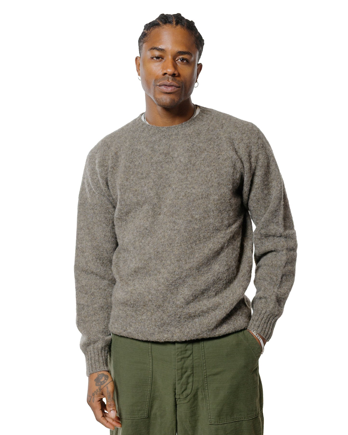 lost & found Lost & Found Lost & Found Shaggy Sweater Fossil
