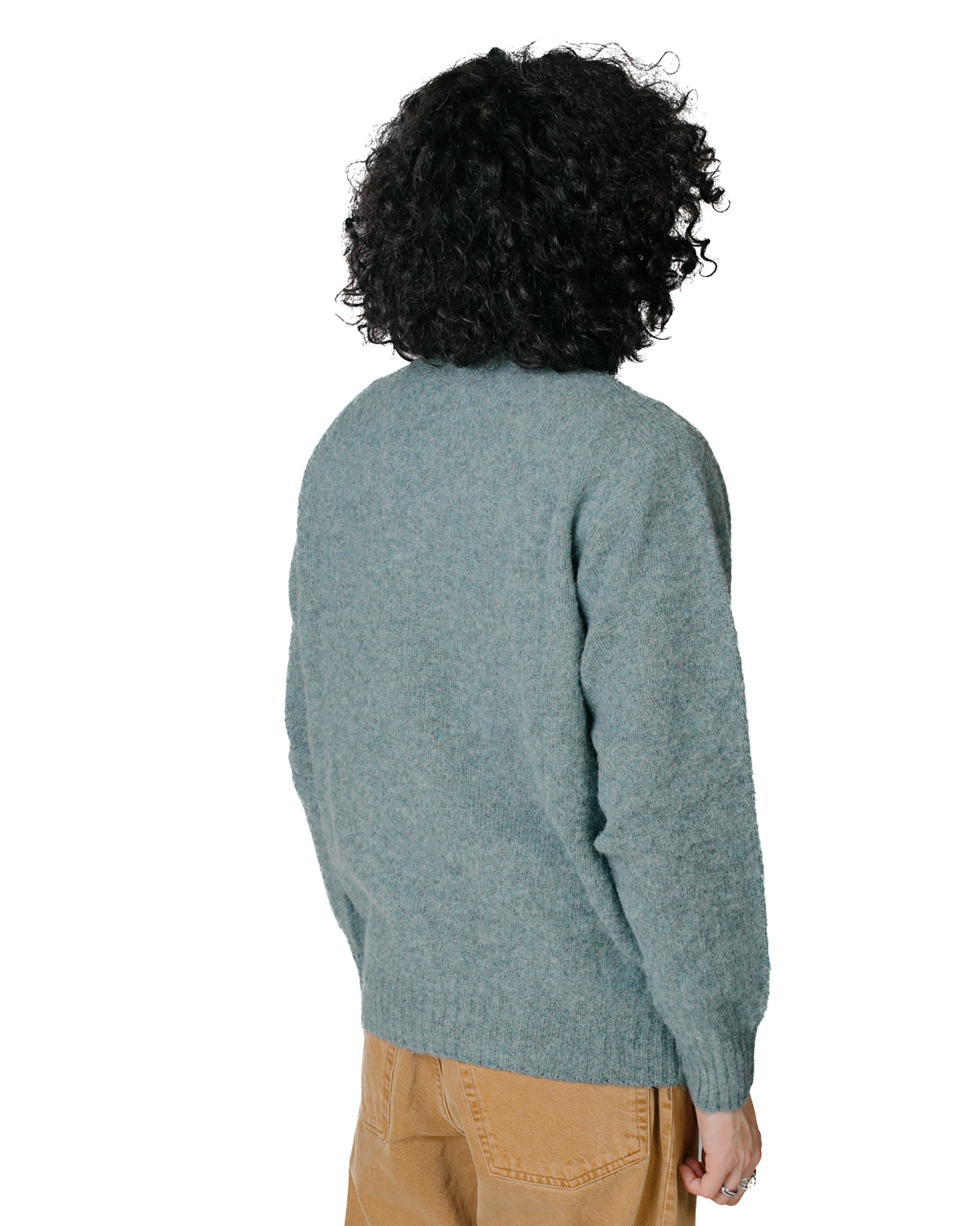 lost & found Lost & Found Lost & Found Shaggy Sweater Graphite Green