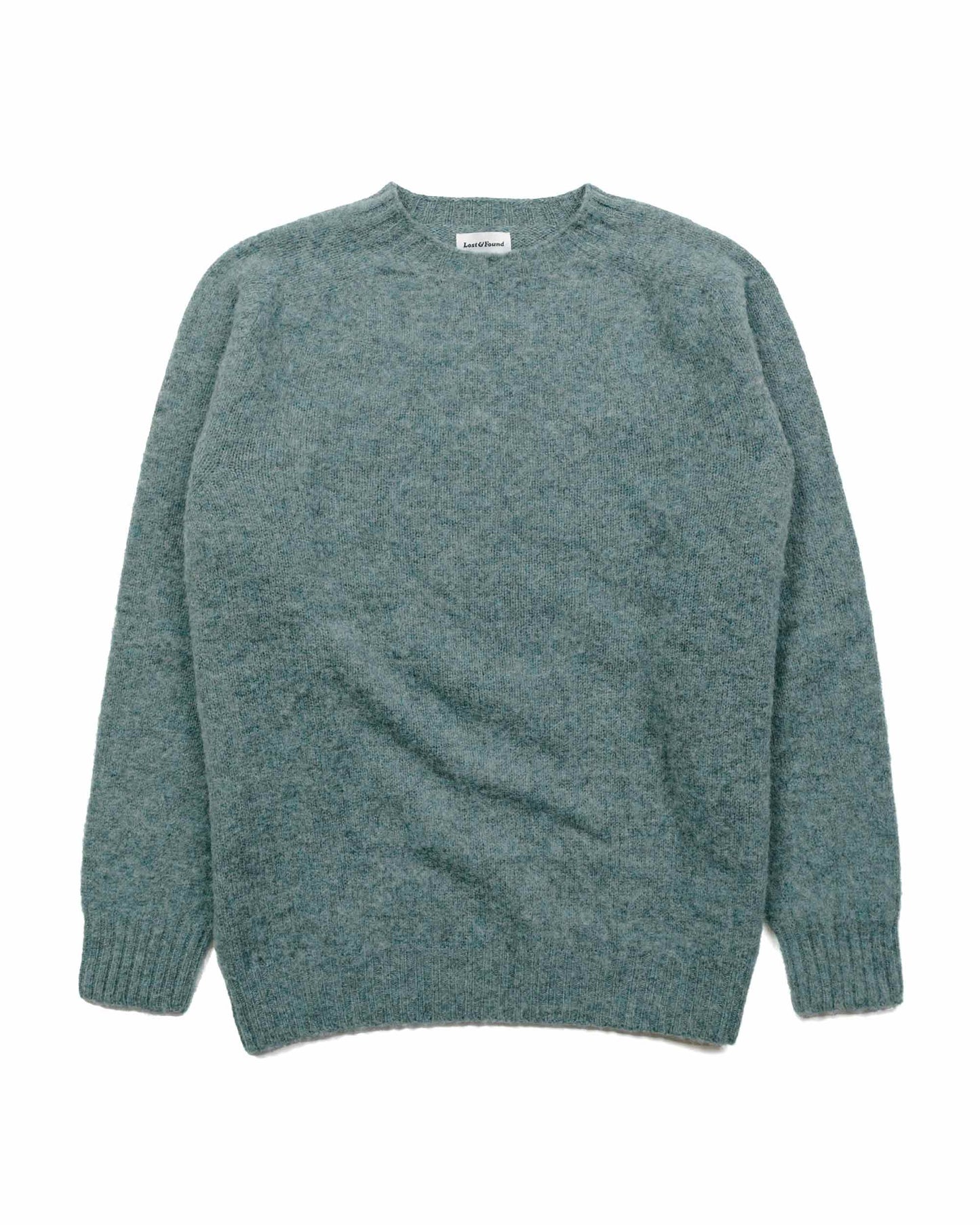 lost & found Lost & Found Lost & Found Shaggy Sweater Graphite Green
