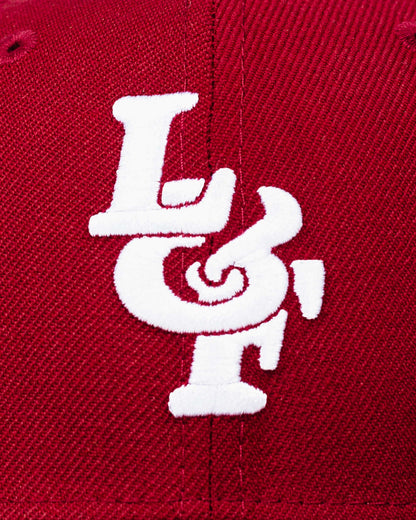 lost & found Lost & Found Lost & Found x New Era Low Profile 59FIFTY Cap Burgundy