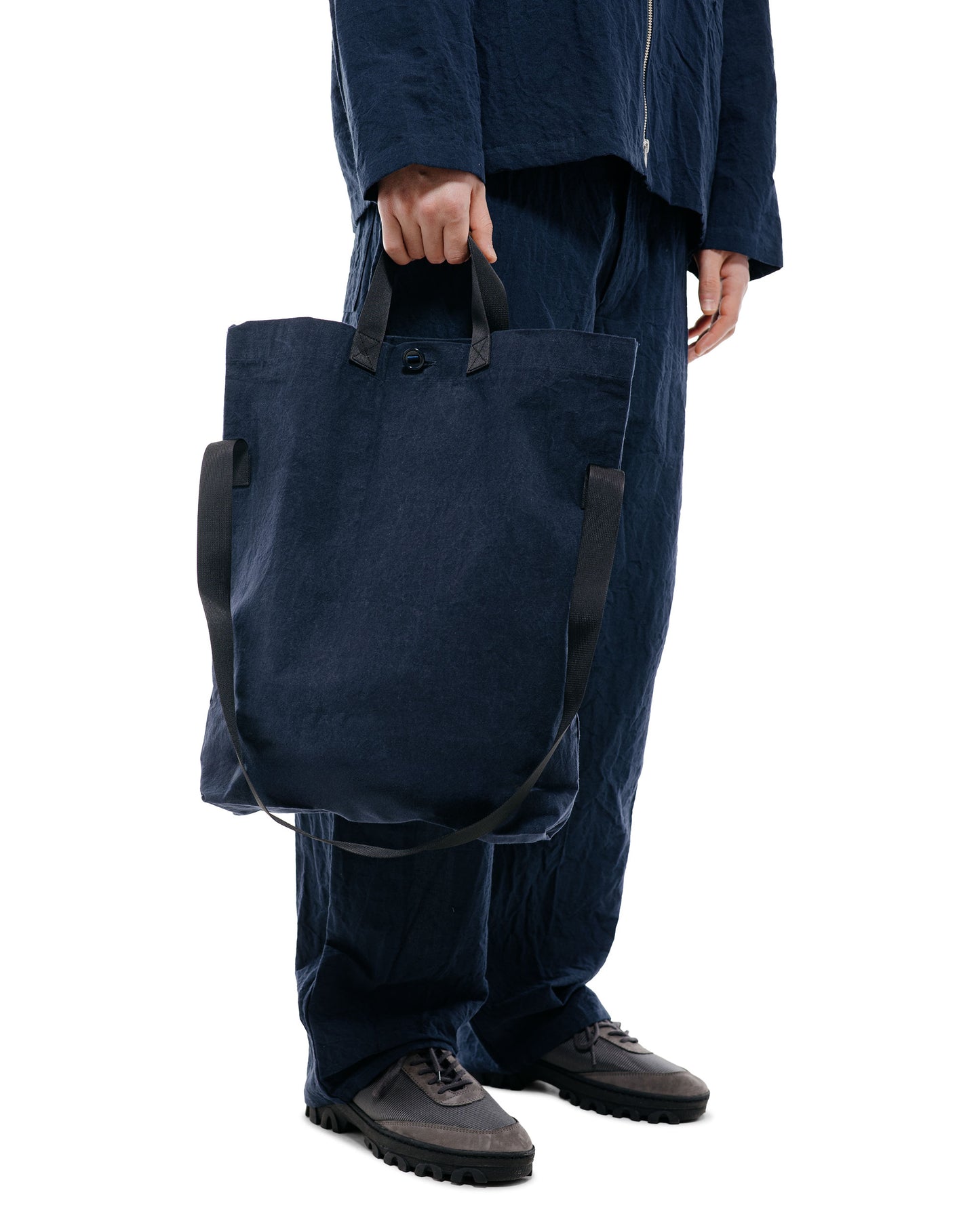 lost & found MAN-TLE MAN-TLE R20B1 'Multi Handle Tote' Pacific Wax