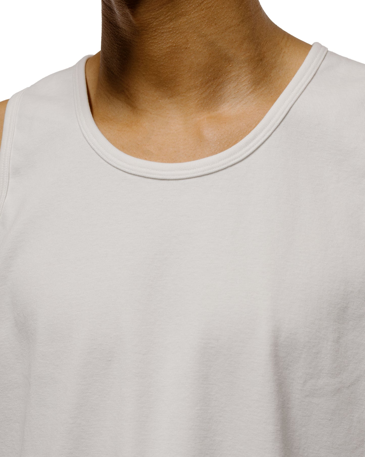 lost & found MAN-TLE MAN-TLE LWCT0 Lady White Co. Singlet 2-Pack White Rib