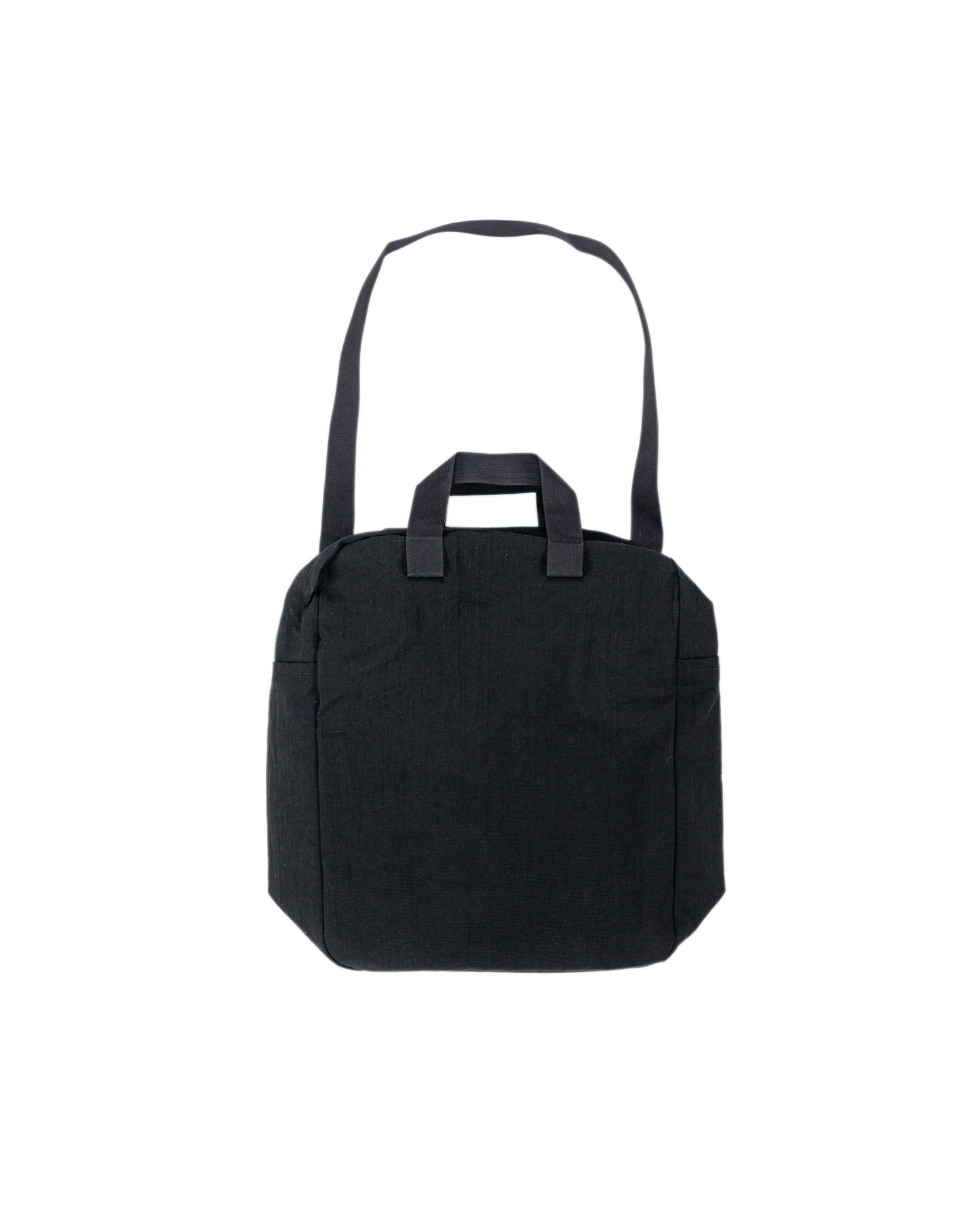 lost & found MAN-TLE MAN-TLE R0B0 'Zip Tote' Black Nylon