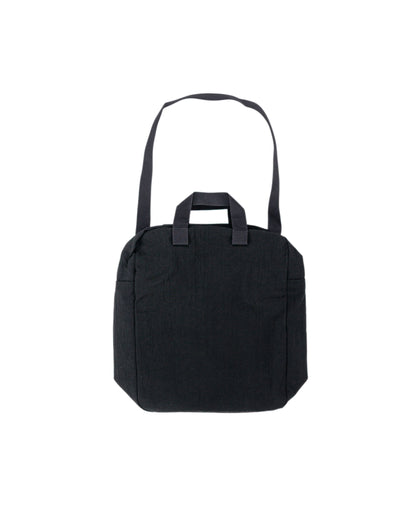 lost & found MAN-TLE MAN-TLE R0B0 'Zip Tote' Black Nylon