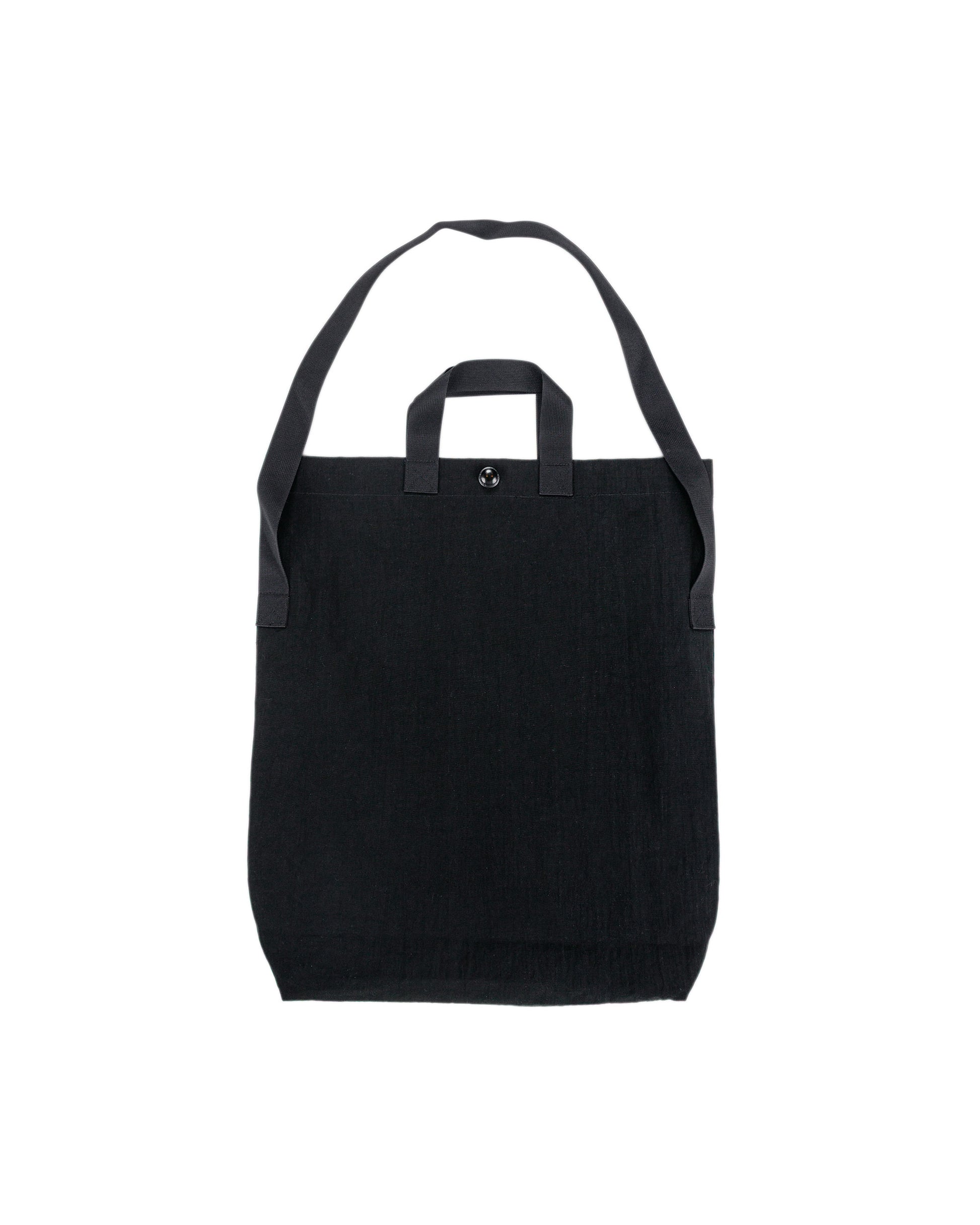 lost & found MAN-TLE MAN-TLE R0B1 'Multi Handle Tote' Black Nylon