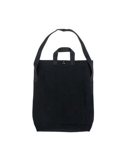 lost & found MAN-TLE MAN-TLE R0B1 'Multi Handle Tote' Black Nylon