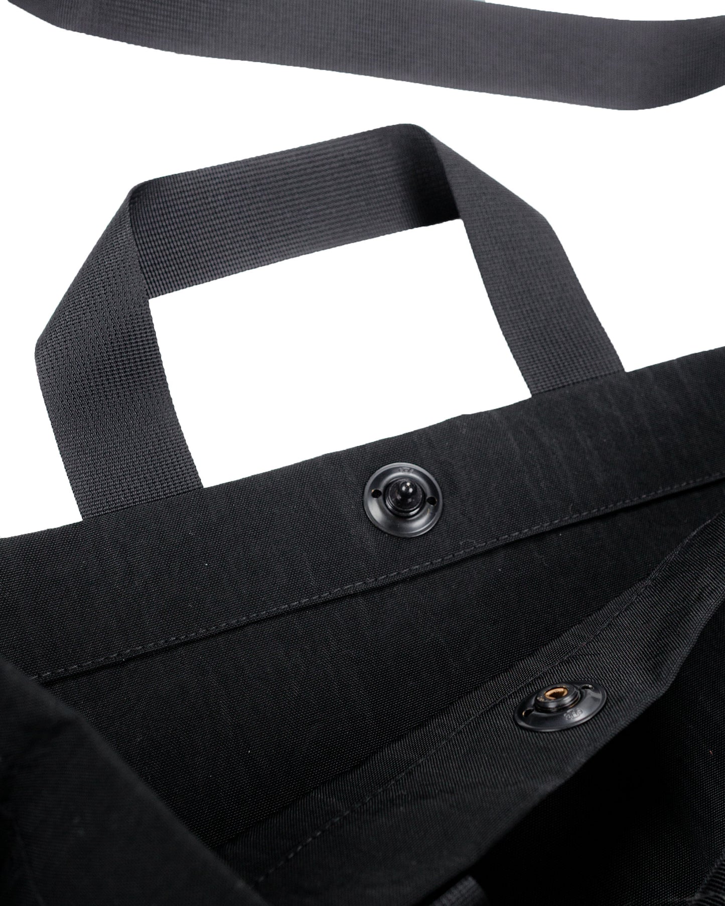 lost & found MAN-TLE MAN-TLE R0B1 'Multi Handle Tote' Black Nylon