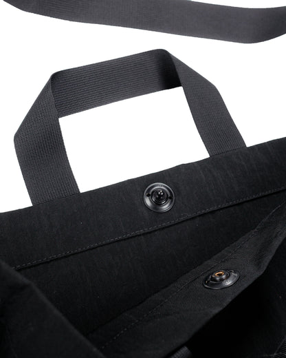 lost & found MAN-TLE MAN-TLE R0B1 'Multi Handle Tote' Black Nylon