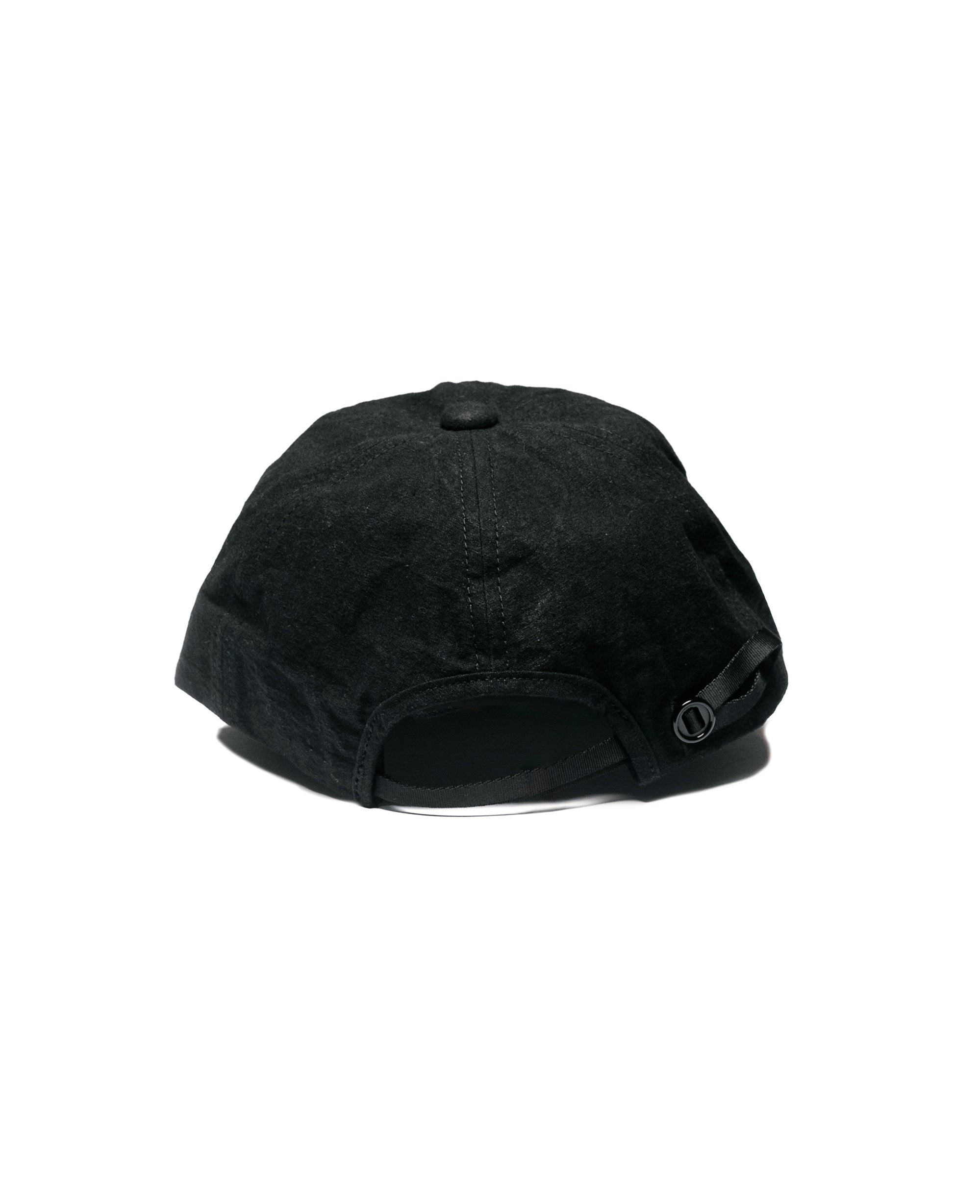 lost & found MAN-TLE MAN-TLE R0C1 'Shallow Cap' Black Wax