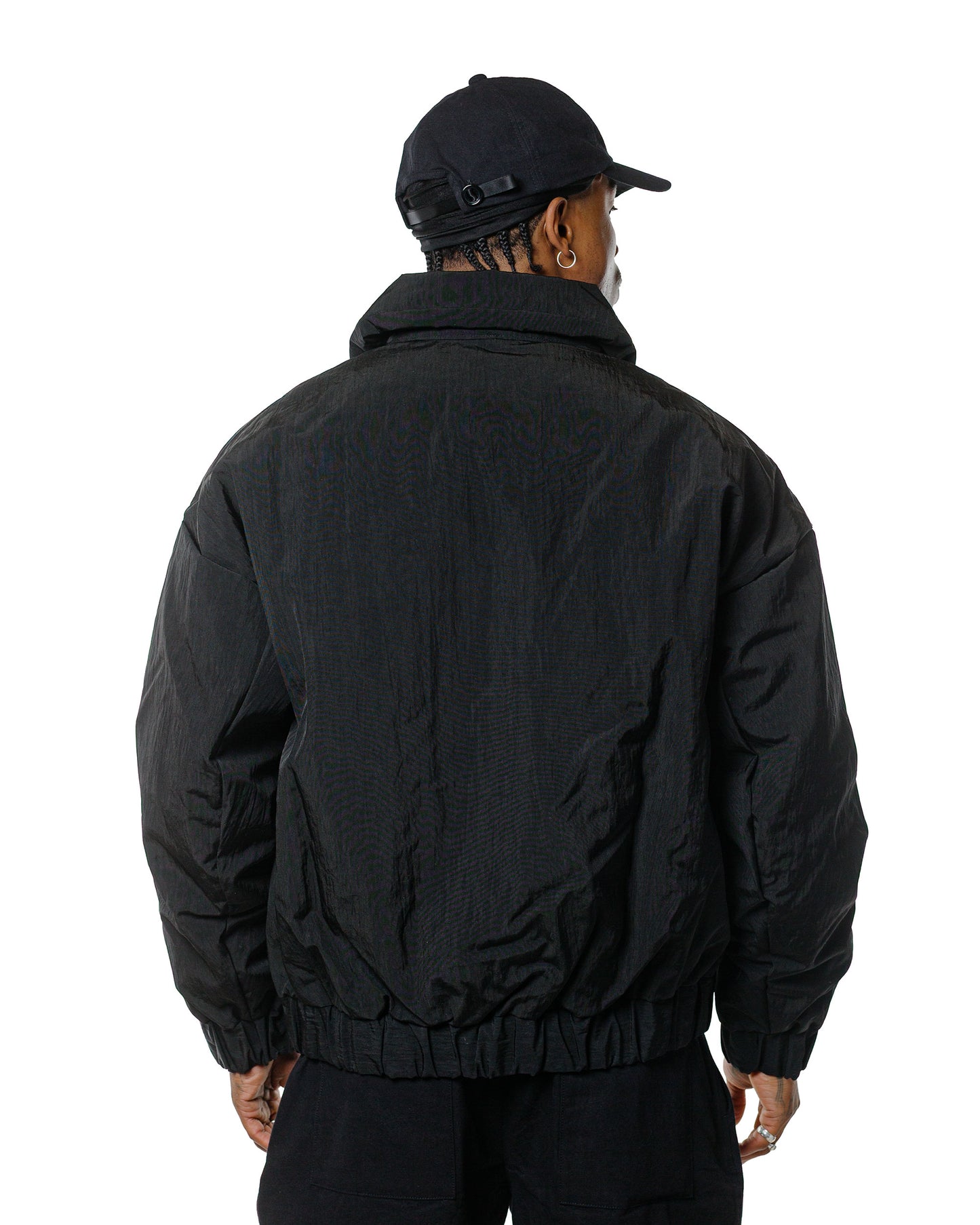 lost & found MAN-TLE MAN-TLE R0D3 'Down Blouson' Black Nylon