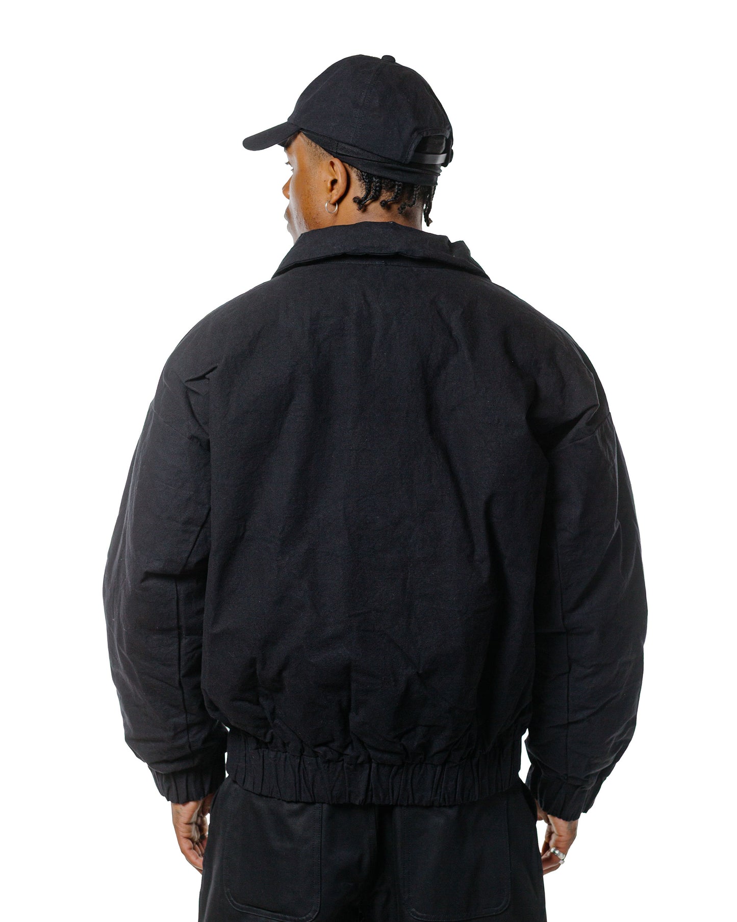 lost & found MAN-TLE MAN-TLE R0D3 'Down Blouson' Black Wax