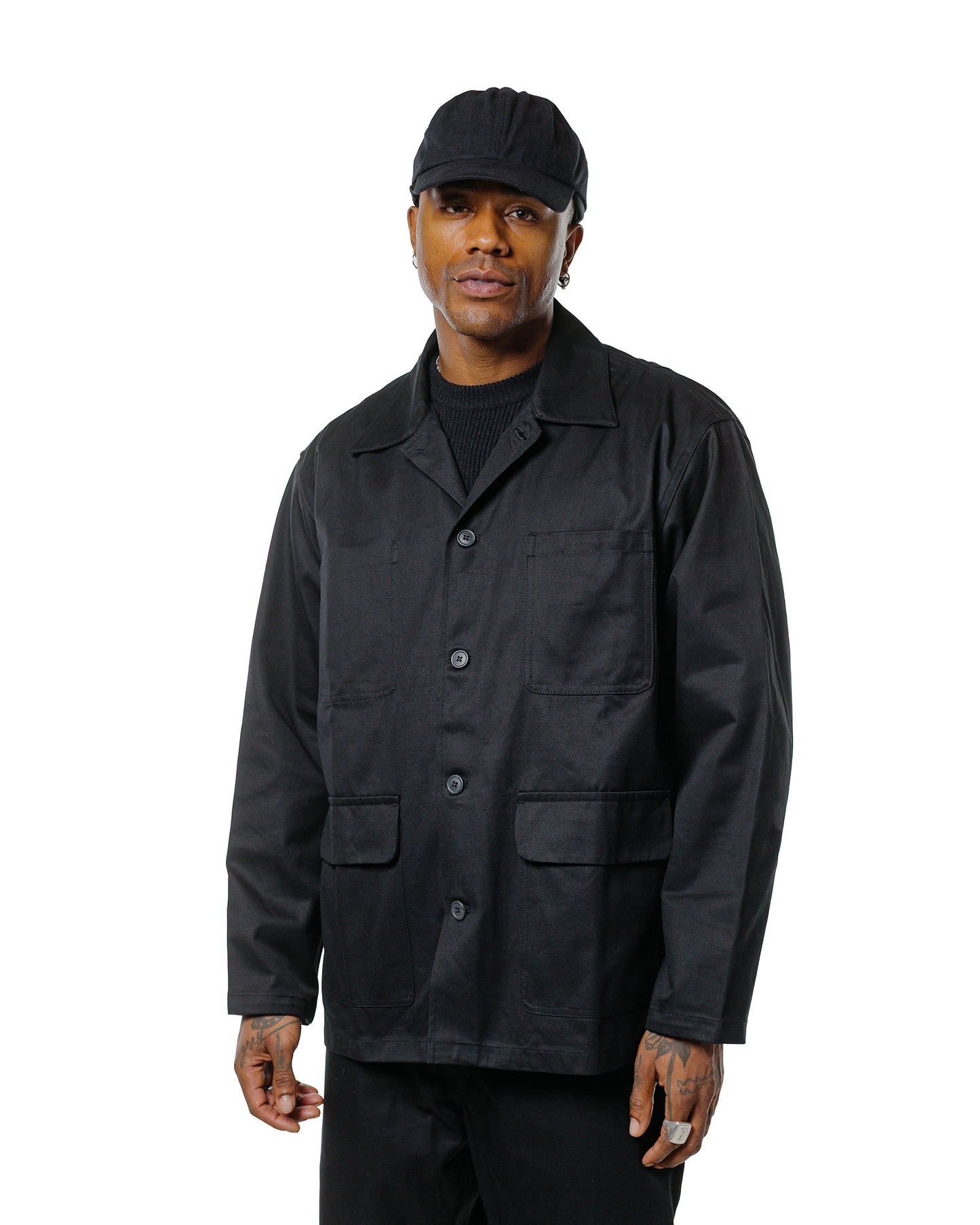 lost & found MAN-TLE MAN-TLE R0J2 'Jebok Jacket' Black Work