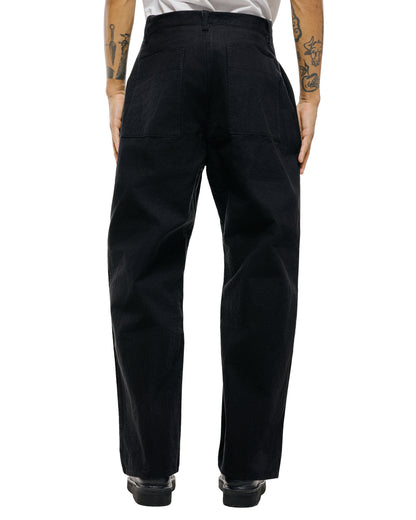 lost & found MAN-TLE MAN-TLE R0P4 Wide Pants Black Wax