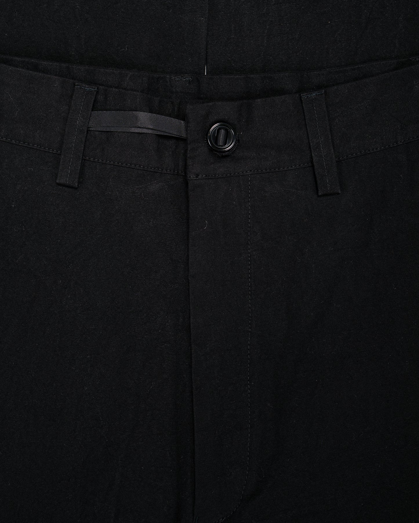 lost & found MAN-TLE MAN-TLE R0P4 Wide Pants Black Wax