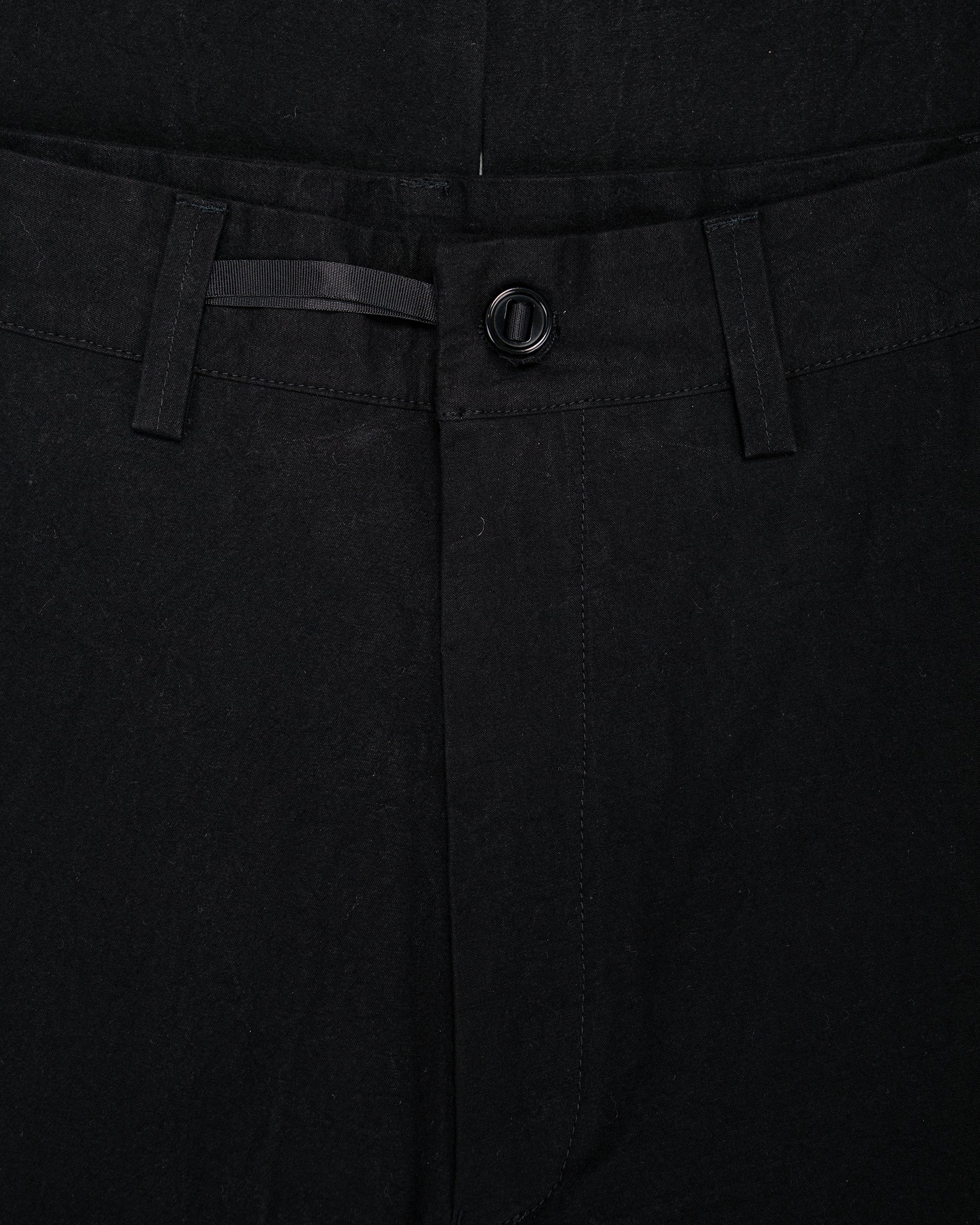 lost & found MAN-TLE MAN-TLE R0P4 Wide Pants Black Wax