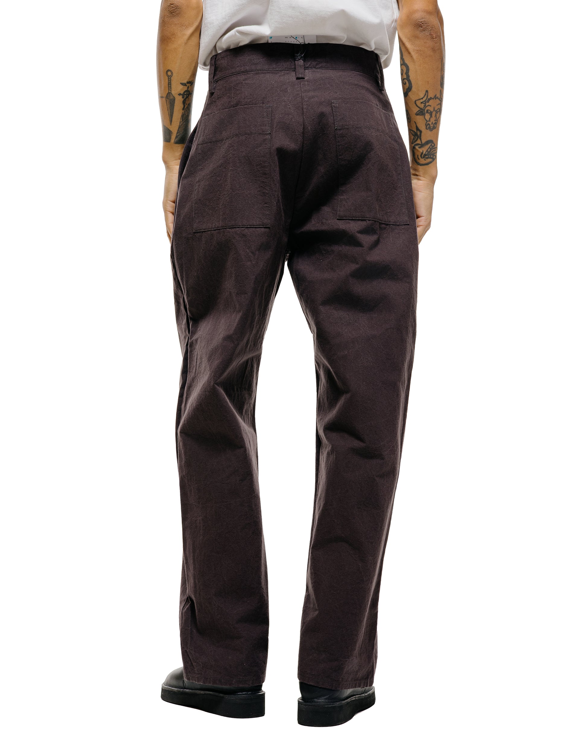 lost & found MAN-TLE MAN-TLE R0P4 Wide Pants Earth Wax