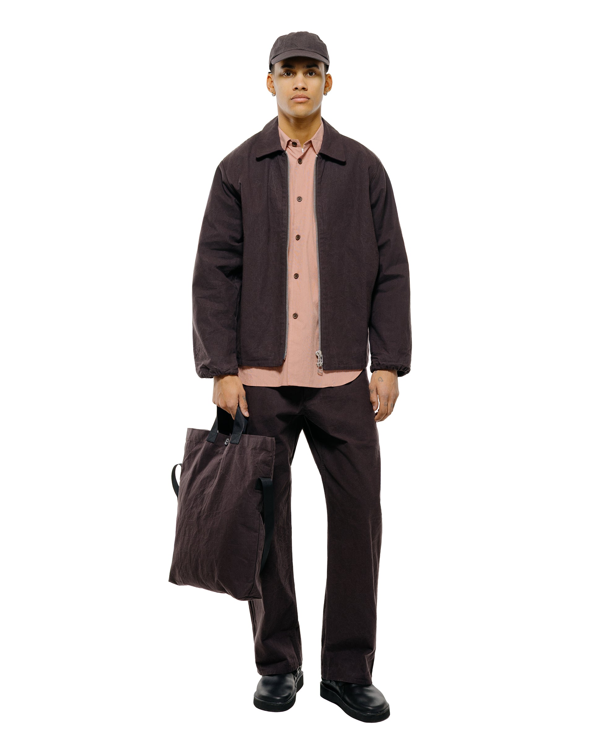 lost & found MAN-TLE MAN-TLE R0P4 Wide Pants Earth Wax