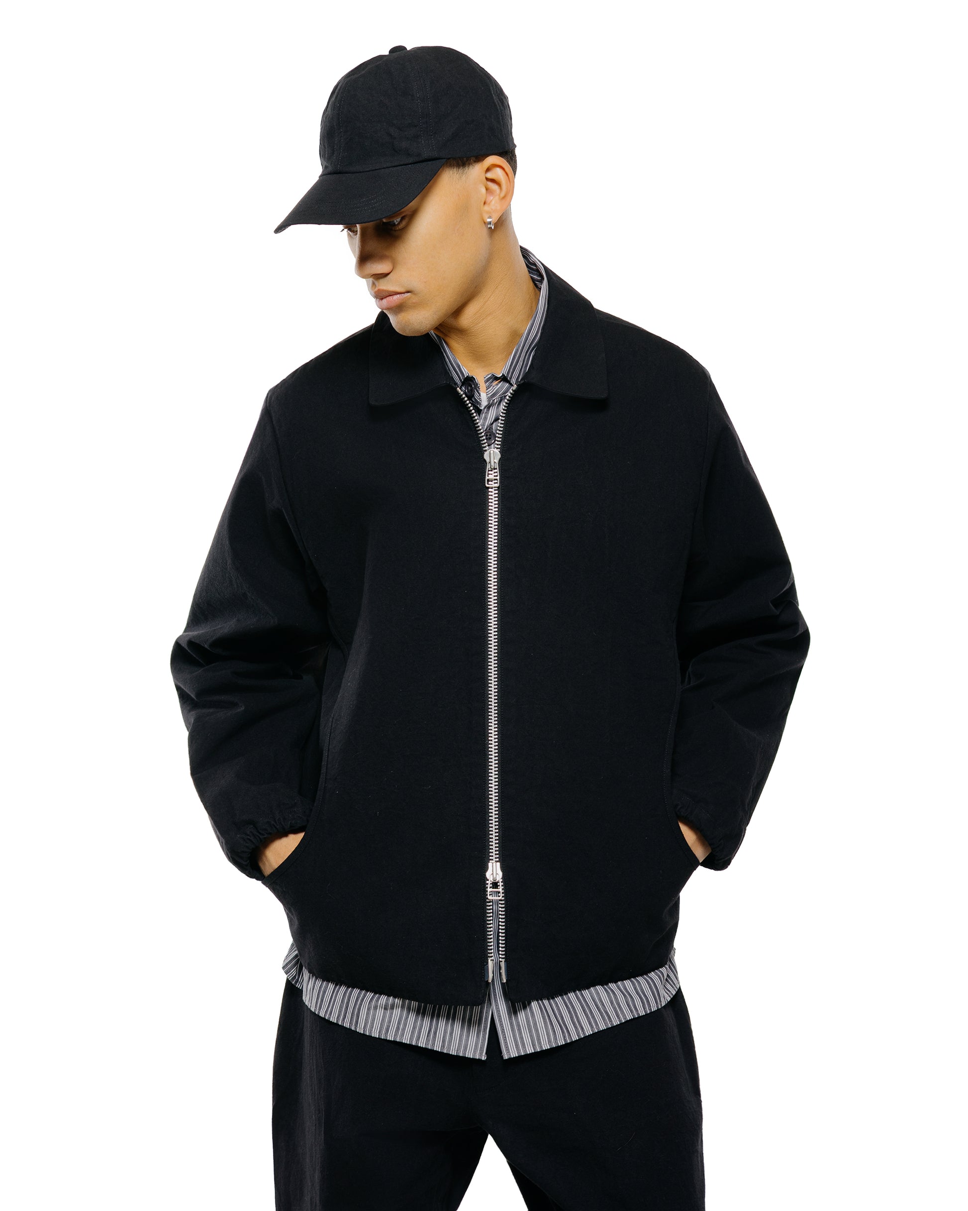 lost & found MAN-TLE MAN-TLE R0S3 'Scoop Shirt' Black Wax
