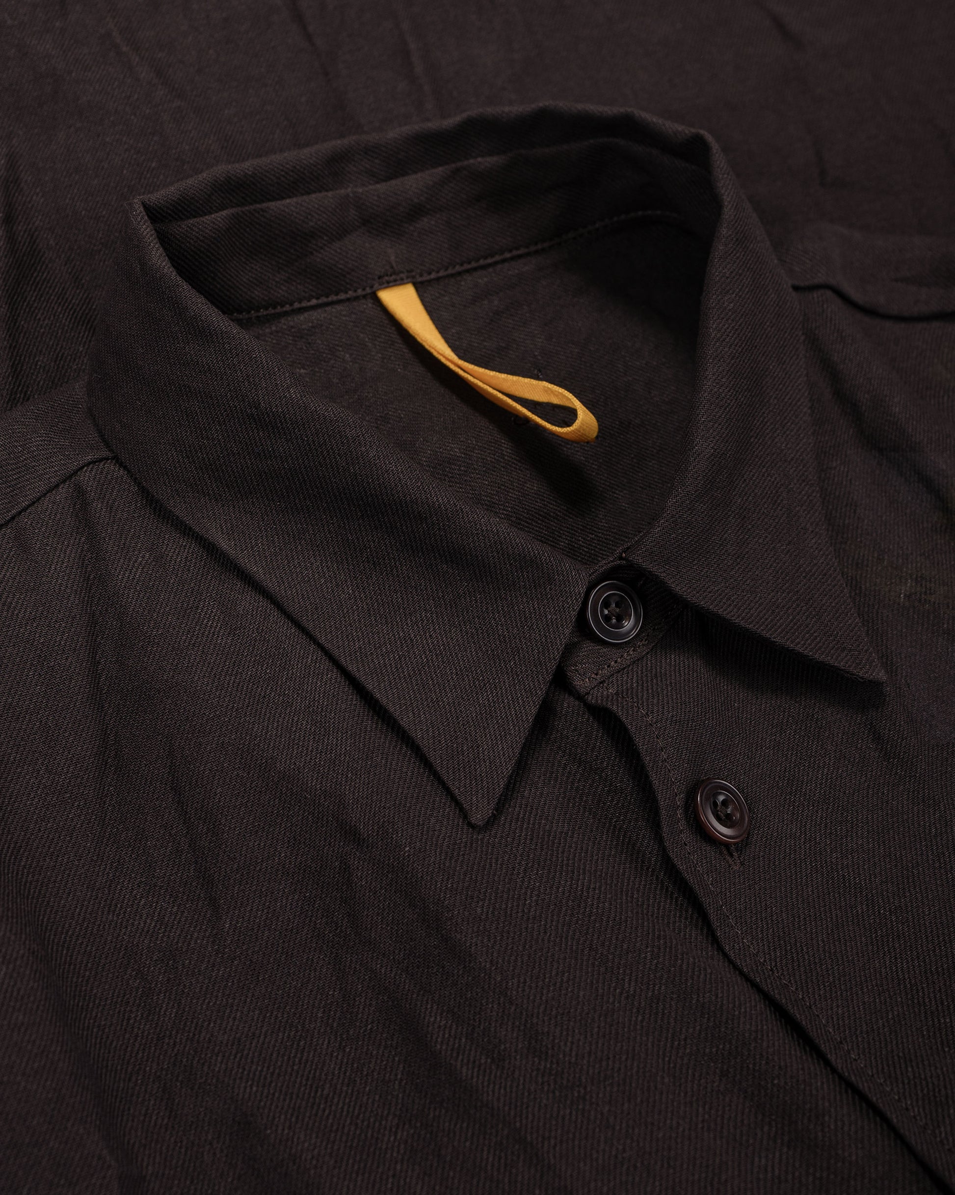 lost & found MAN-TLE MAN-TLE R0S8 'Weather Shirt w/Pkt' Humic Paper Gabardine