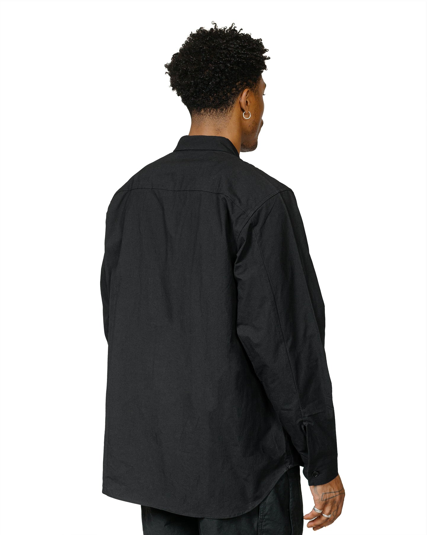 lost & found MAN-TLE MAN-TLE R0S8 'Weather Shirt' Black Weather