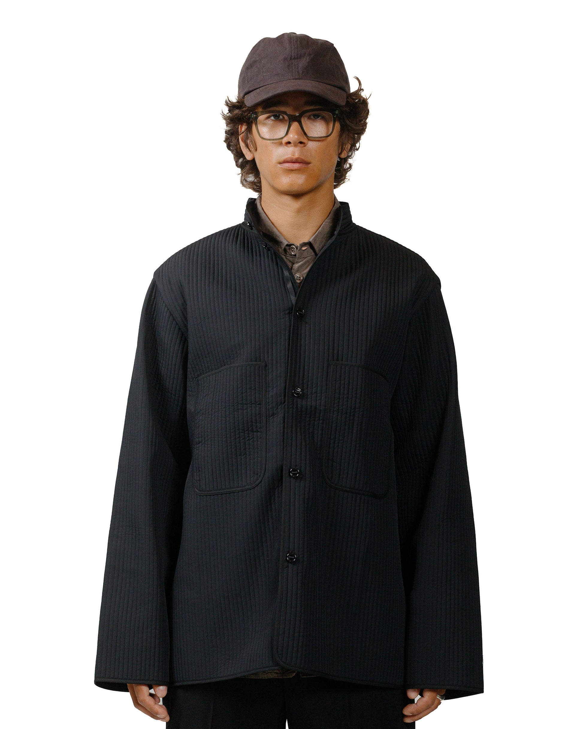lost & found MAN-TLE MAN-TLE R17 Outer-4 Black Nubi
