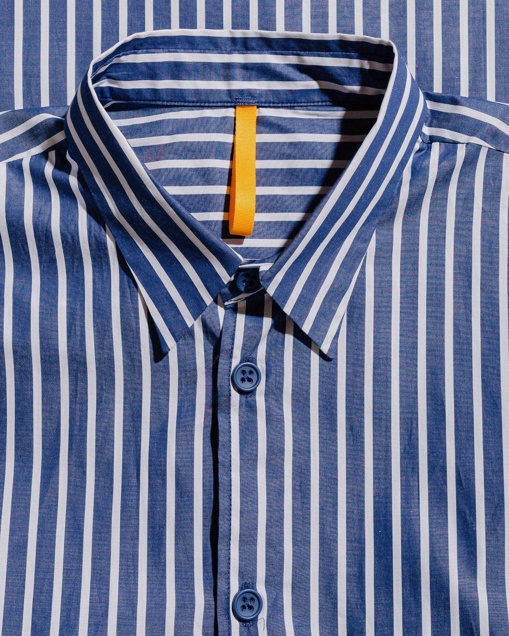 lost & found MAN-TLE MAN-TLE R18S9 S/S Weather Shirt Power Stripe