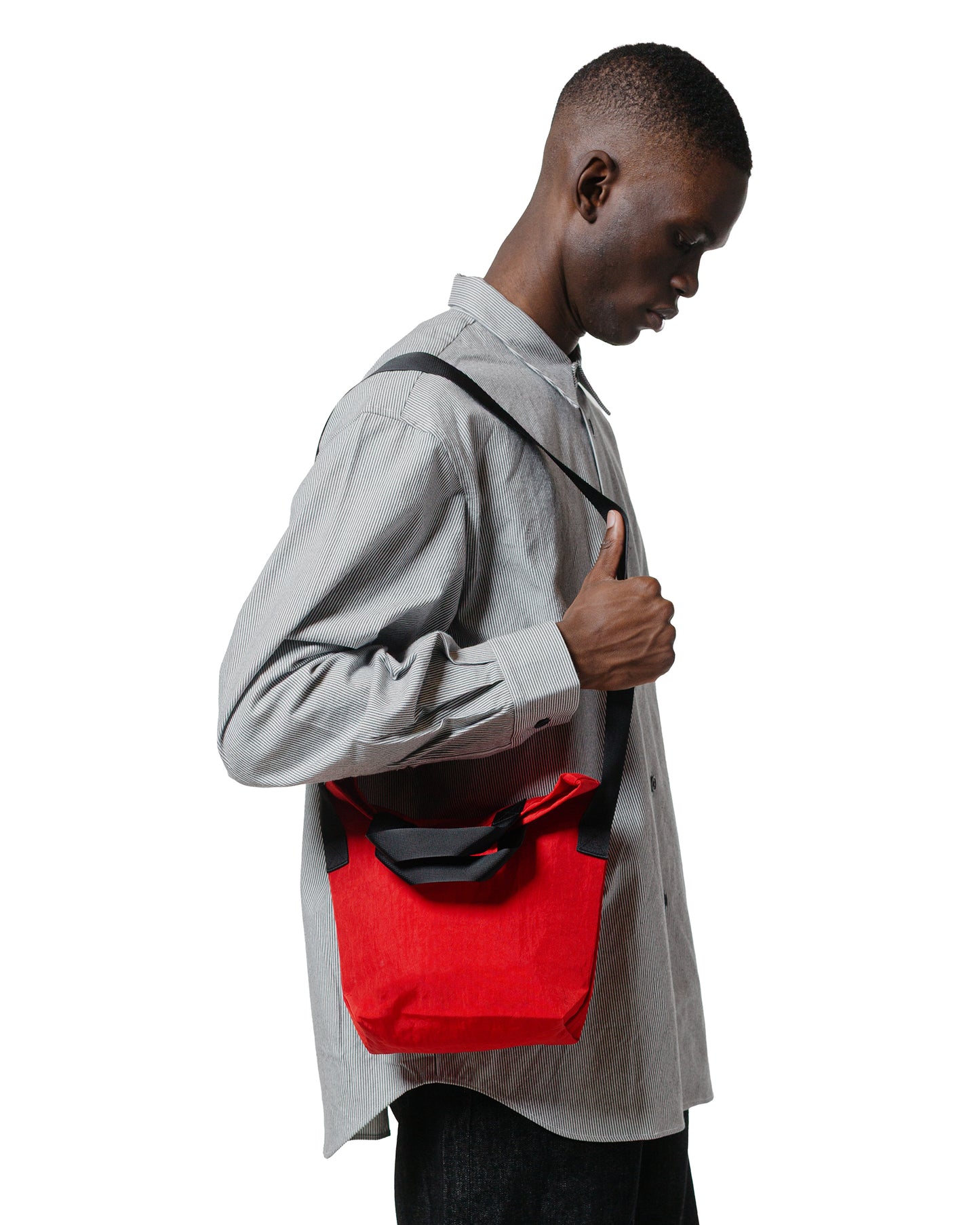lost & found MAN-TLE MAN-TLE R19 Bag-4 Mini Tote Waratah Nylon