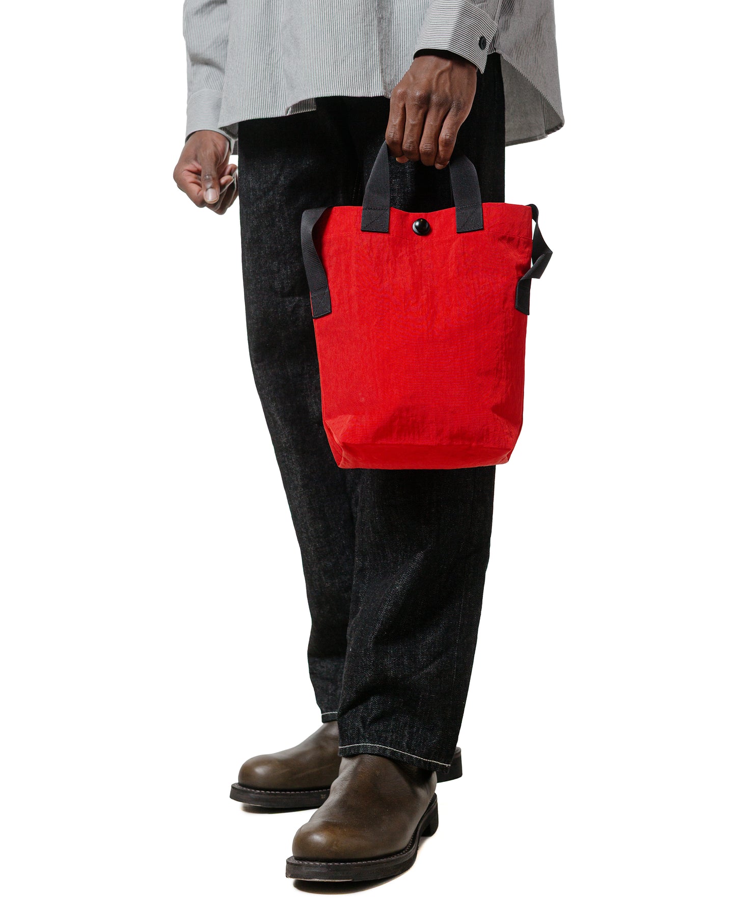 lost & found MAN-TLE MAN-TLE R19 Bag-4 Mini Tote Waratah Nylon