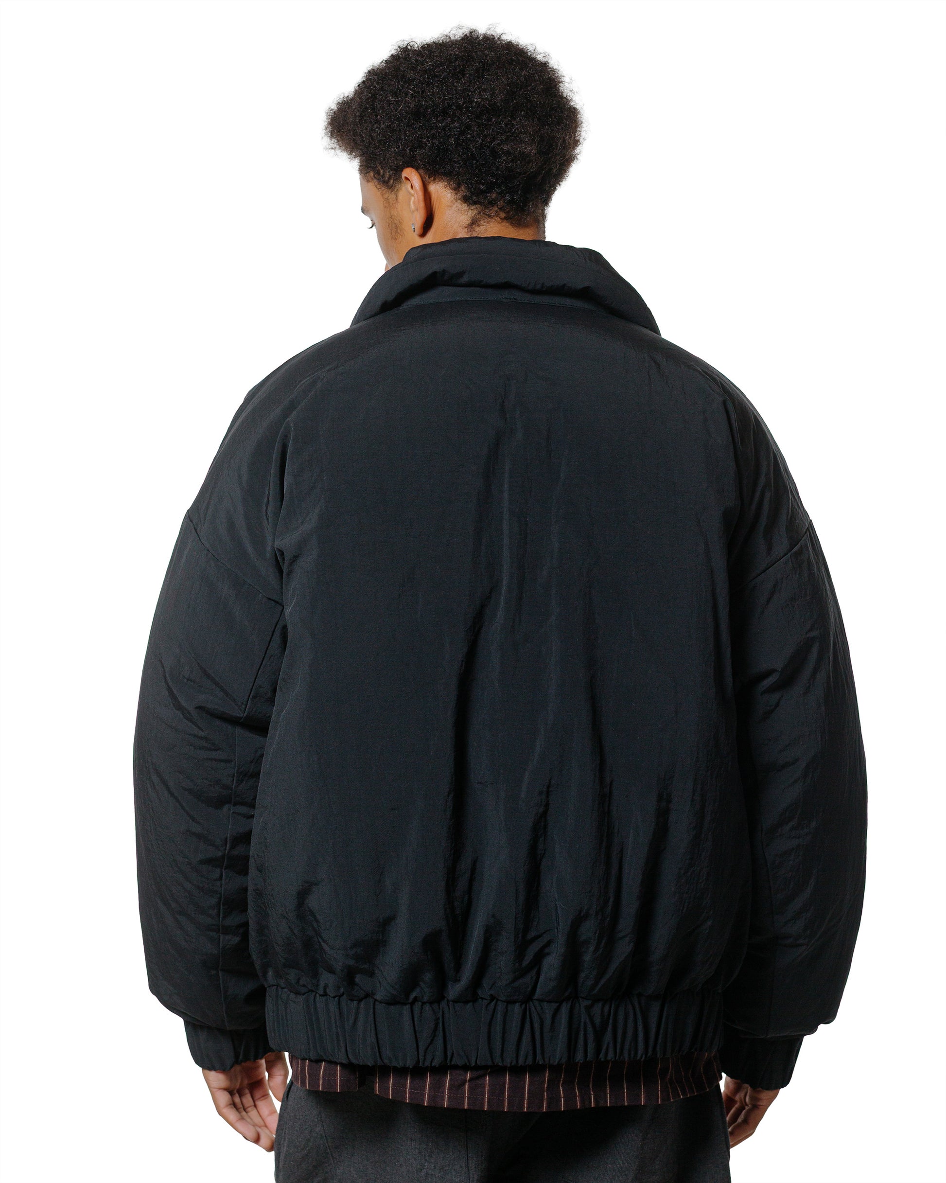 lost & found MAN-TLE MAN-TLE R19D6 Double Down Blouson Black Recycled Nylon