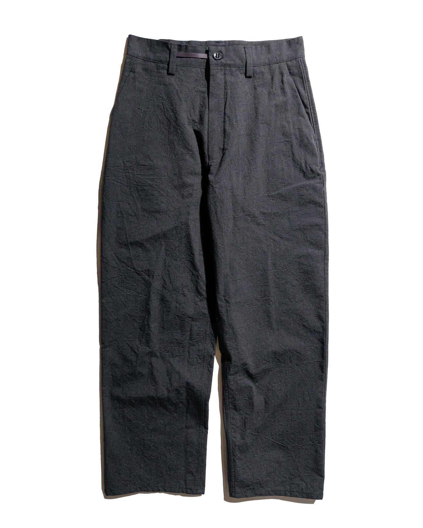 lost & found MAN-TLE MAN-TLE R19P4 Wide Pants Granite Wool
